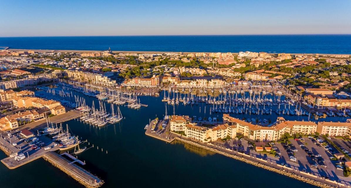 Les Arenes - Port Leucate - Une Chambre - Terrasse - Proche Commerces - Tout Confort المظهر الخارجي الصورة
